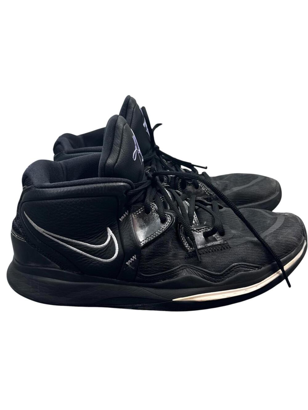 Nike Kyrie Infinity Basketball Shoes Mens Size 13 Black Metallic Silver Sneakers